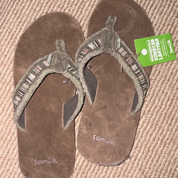 Sanuk Flip Flops - Picture 1 of 1